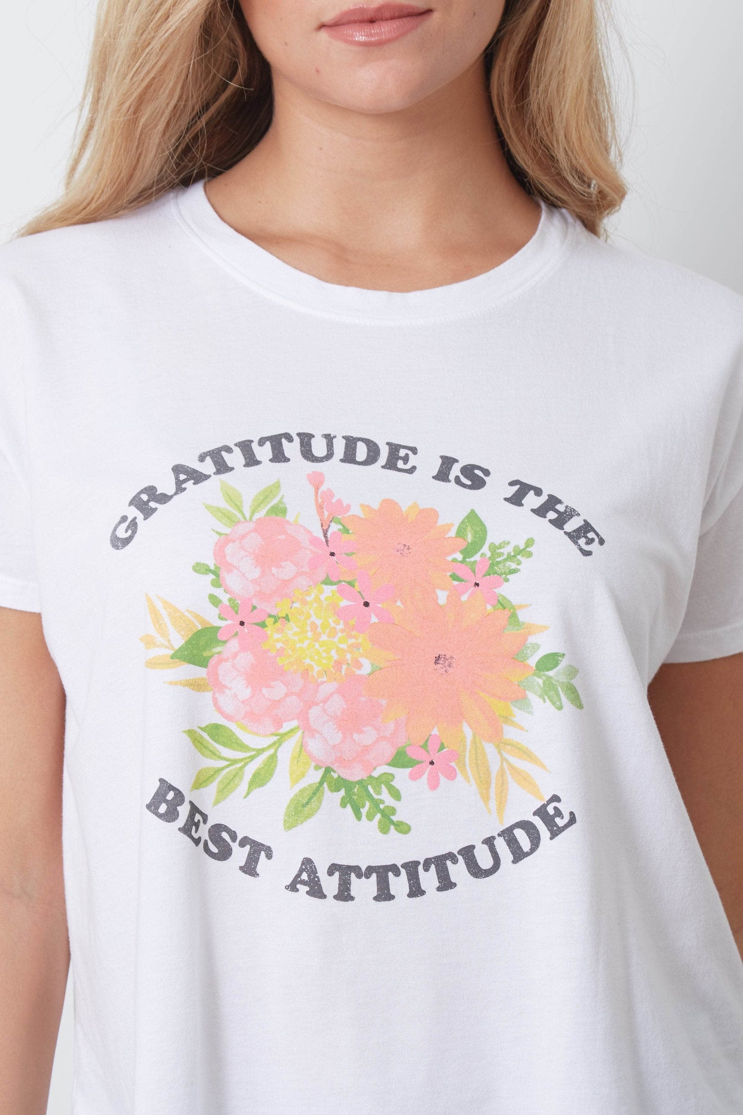 The Isla - Gratitude Flowers - White
