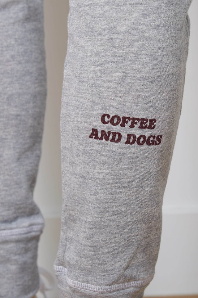 The Gigi Jogger - Coffee and Dogs - Heather Grey