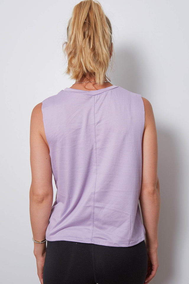 The Lili Active Tank - Lilac