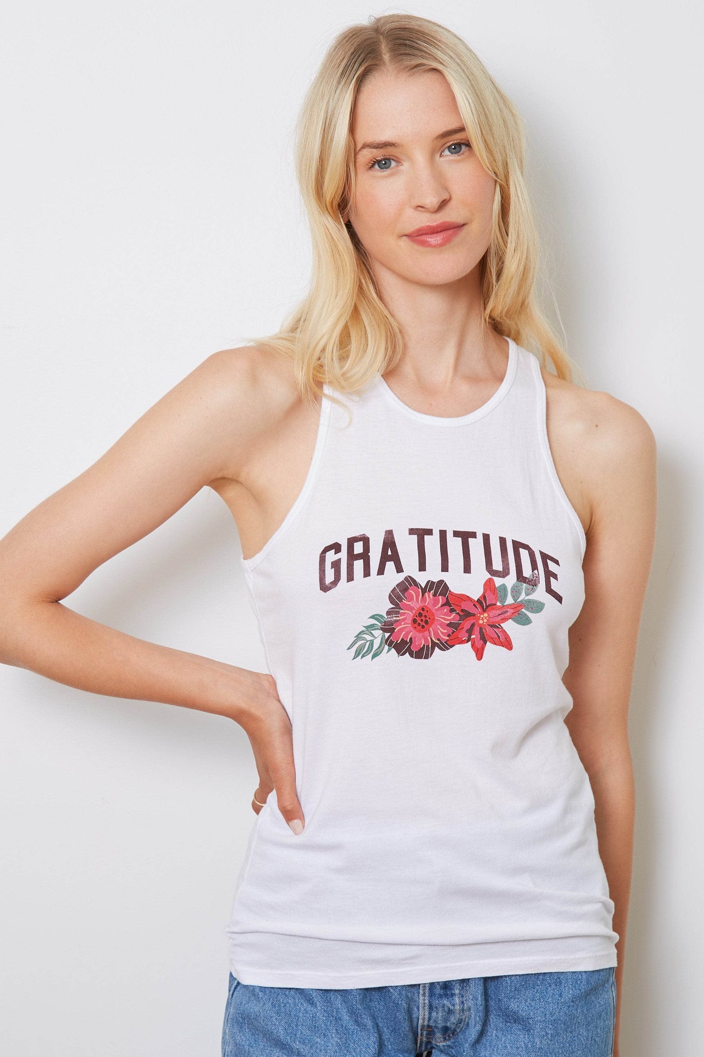The Shaina - Gratitude Flowers - White