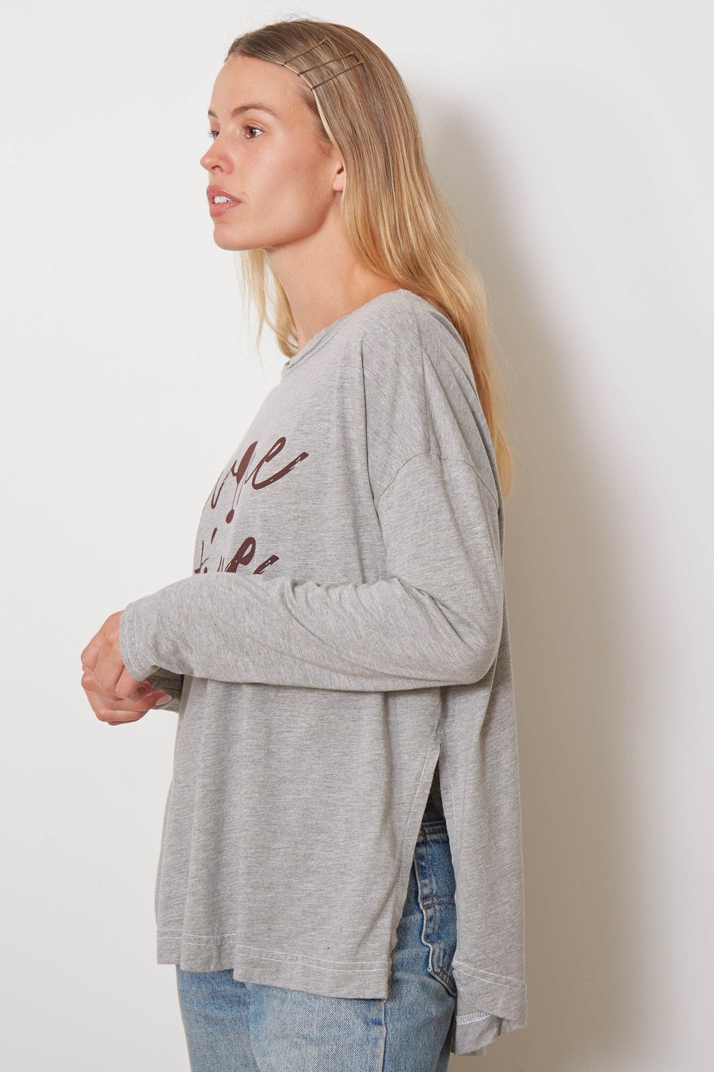 The Shauna - Wine Time - Heather Grey