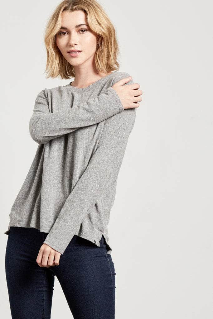 The Suzanne - Classic Fit Long Sleeve - Heather