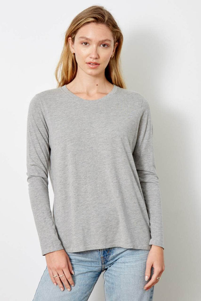 The Suzanne - Classic Fit Long Sleeve - Heather