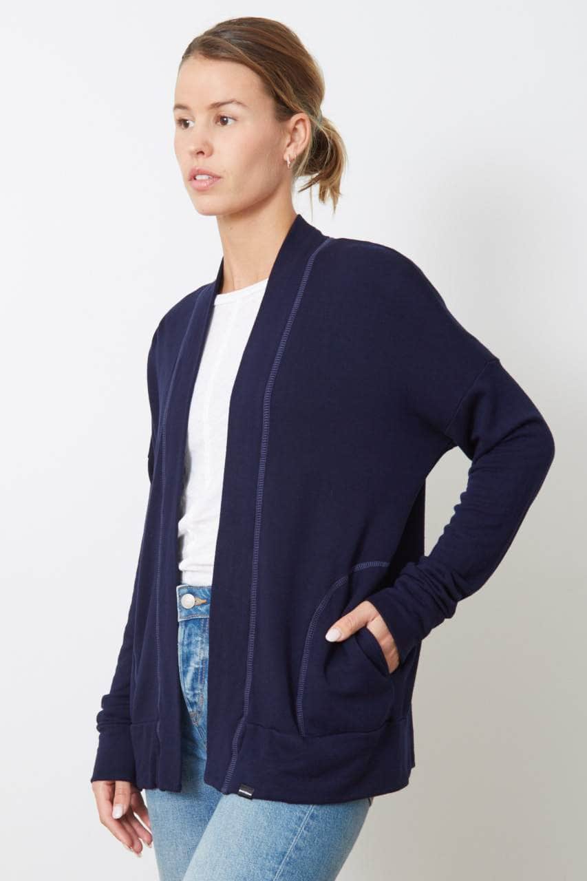 The Juliette - Essential Cardigan - Blueberry