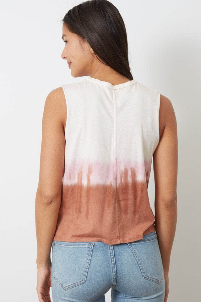 The Lili Active Crop - Painted Love - Squash Tie Dye