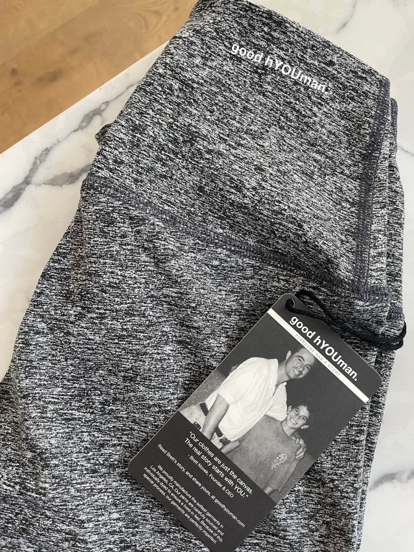 The Jaelynn High-Waist Athletic Legging - Heather Grey
