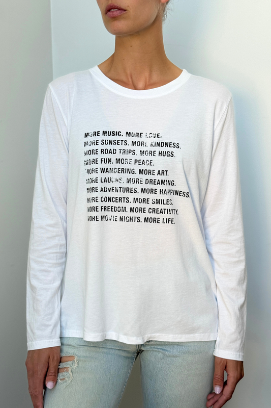 The Suzanne - More More More - White