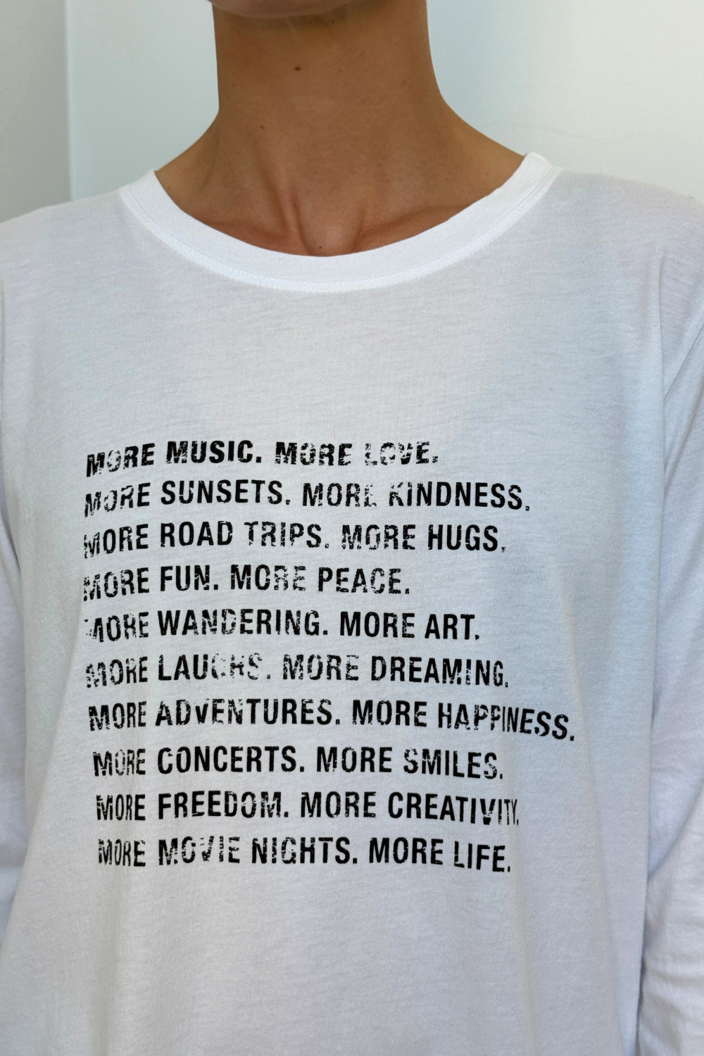 The Suzanne - More More More - White