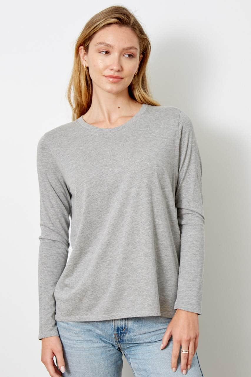 The Suzanne - Classic Fit Long Sleeve - Heather