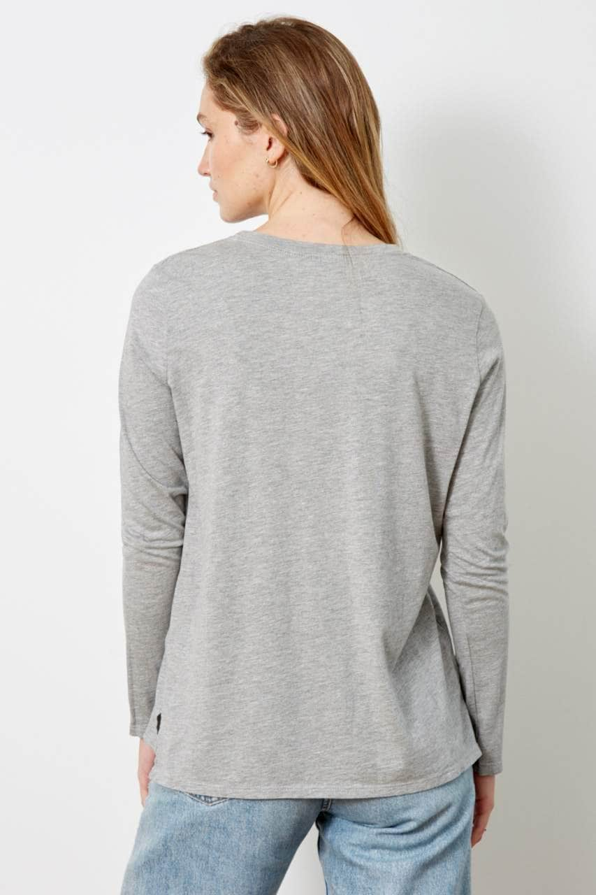 The Suzanne - Classic Fit Long Sleeve - Heather