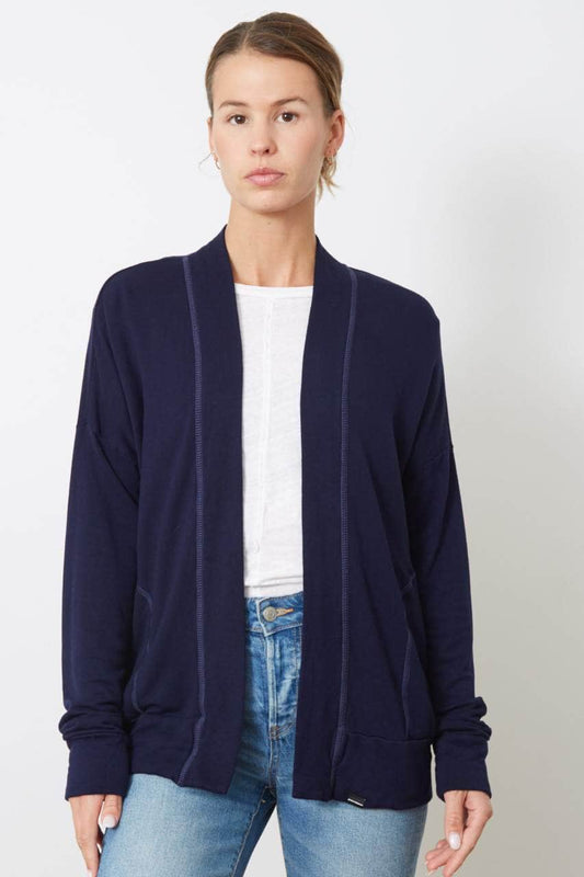 The Juliette - Essential Cardigan - Blueberry