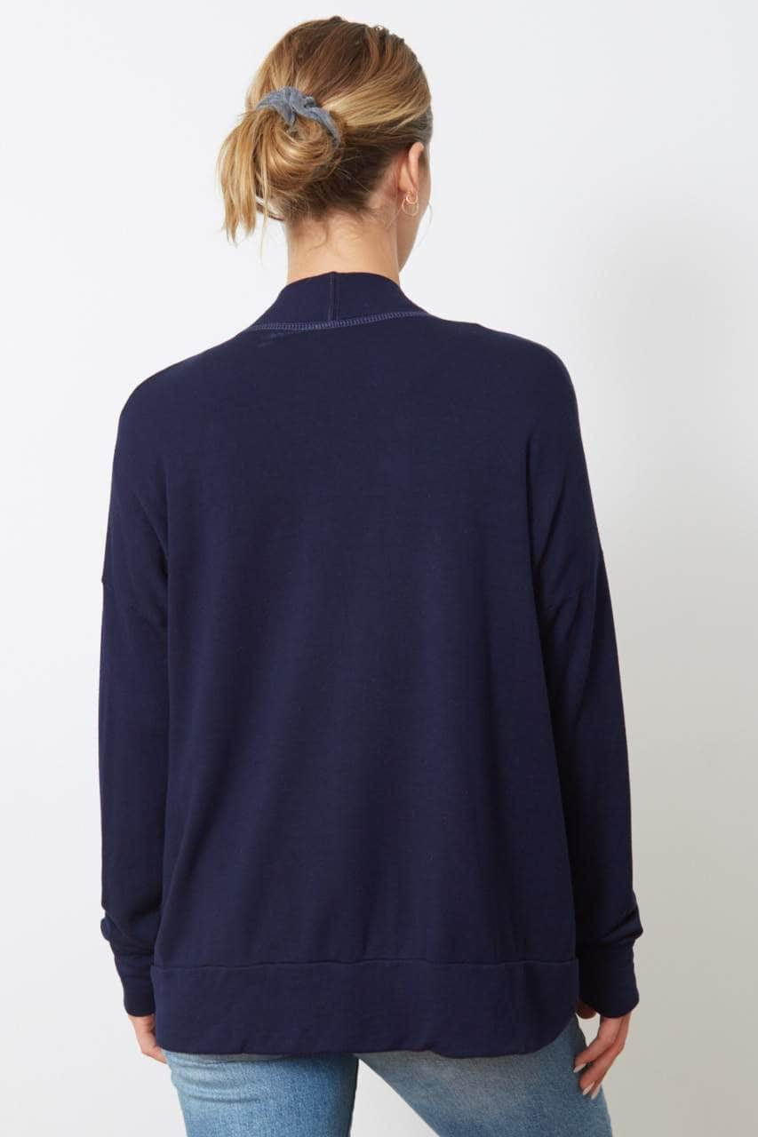 The Juliette - Essential Cardigan - Blueberry