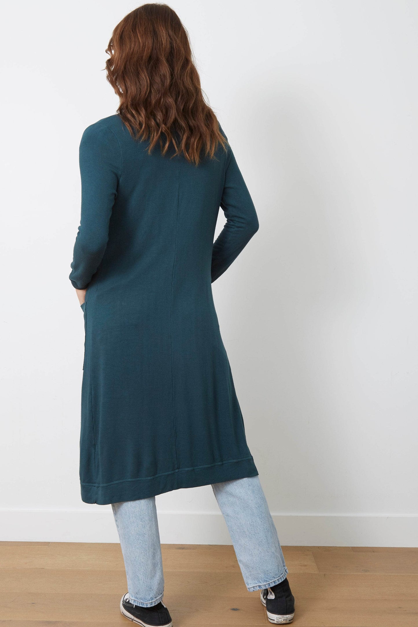 The Emmy Cardigan - Everyday Basic - Tea Tree