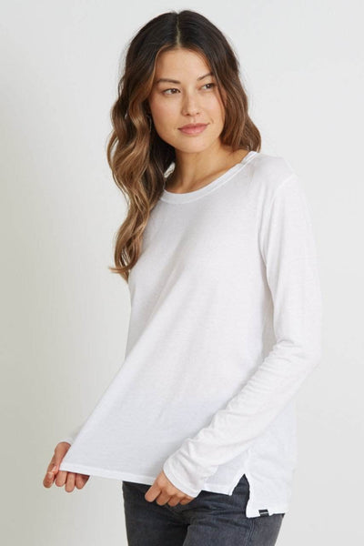 The Suzanne - Classic Fit Long Sleeve - Optic White – good hYOUman ...