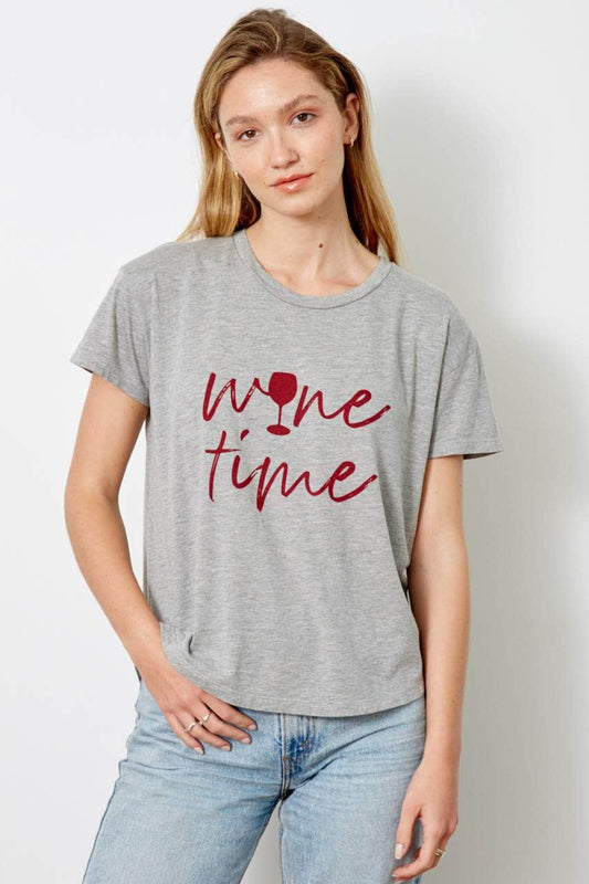 The Isla - Wine Time - Heather Grey